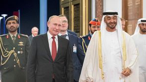 بوتين الإمارات ولي عهد أبو ظبي بن زايد