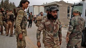سوريا  المعارضة  مقاتلين  نبع السلام  المنطقة الآمنة- جيتي