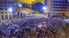 لبنان بيروت مظاهرات احتجاج ضد ضرائب على تويتر