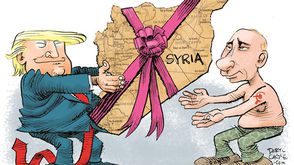 ترامب بوتين سوريا- darylcagle.com