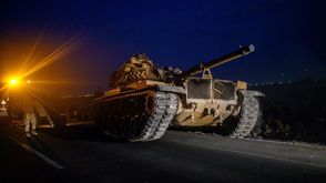 الجيش  تركيا  دبابة  المنطقة الآمنة  سوريا  قسد- جيتي