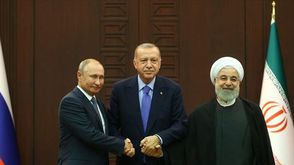 زعماء تركيا وروسيا وإيران- الأناضول