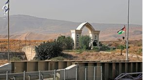 جانب من الحدود الأردنية مع فلسطين المحتلة عند نهر الأردن- جيتي