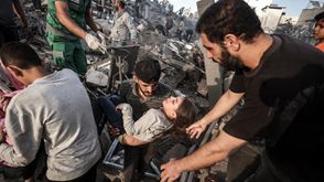 قصف غزة مصابين- الأناضول