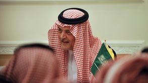 وزير الخارجية سعود الفيصل في مؤتمر صحفي (أرشيفية) - ا ف ب