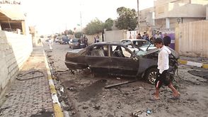 انفجار مقتل جندي  عراق  بغداد  - ا ف ب