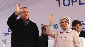 تركيا ديار بكر اردوغان - الاناضول