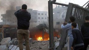 انفجار في غزة - الفرنسية