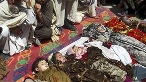 قتلى أطفال أفغان في حرب أمريكا على أفغانستان - ا ف ب
