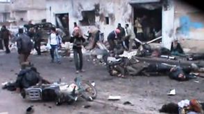بعد قصف مخبز في حلفايا -ريف حماة - كانول الأول 2012