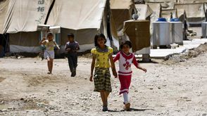 لاجئون سوريون العراق - أ ف ب