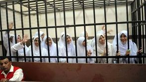 "حرائر الإسكندرية" قبل بدء محاكمتهن يوم الأربعاء