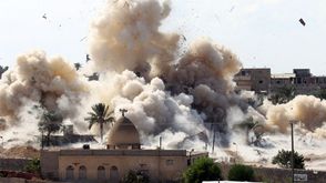 تفجير منازل سكان رفح المصرية ما زال متواصلا - فيس بوك