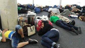 سوريون محتجزون في مطار الملكة علياء - الأردن