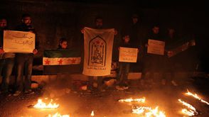 وقفة تضامنية مع الرقة في حلب