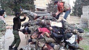 جثث لقوات النظام السوري