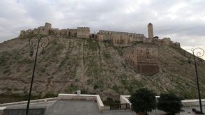 قلعة حلب في سوريا الموجودة على قائمة الاونيسكو