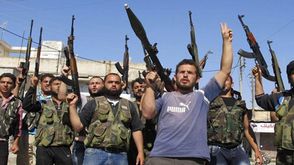 مقاتلون من الجبهة الإسلامية في مارع - مركز حلب الإعلامي