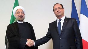 هولاند روحاني فرنسا إيران - أرشيفية