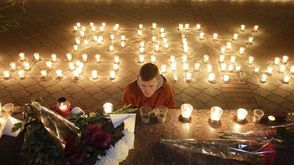 سقوط تحطم الطائرة الروسية سيناء حزن على الضحايا - ا ف ب