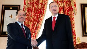 أردوغان - مسعود بارزاني - تركيا - كردستان العراق