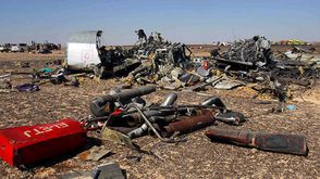 طائرة روسية تحطمت فوق سماء سيناء مصر