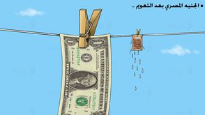 تعويم الجنيه المصري- علاء اللقطة- كاريكاتير