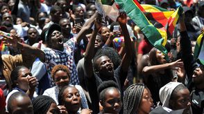 مظاهرات في زيمبابوي - جيتي