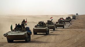 الجيش العراقي يدخل القائم  -جيتي