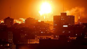القصف في غزة- تويتر