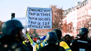 تظاهرات في باريس - جيتي