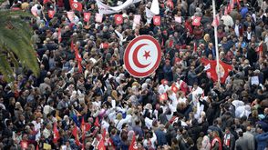 إضراب العمال في تونس- جيتي