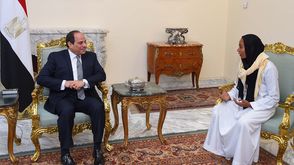 مصر   السيسي   فتاة التروسيكل   صفحة الرئاسة المصرية "فيسبوك"