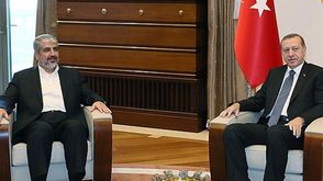 أردوغان و خالد مشعل حماس