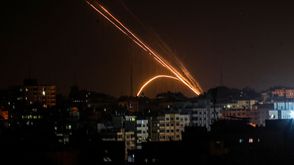 قصف غزة - جيتي