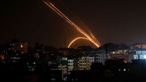 قصف على غزة- جيتي