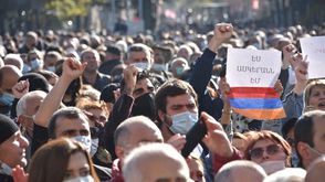 مظاهرات في أرمينيا ضد باشينيان- جيتي
