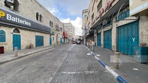 مصالح تجارية وأسواق مغلقة في بيت لحم بالضفة الغربية- وفا