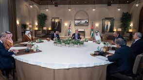 لقاء العاهل الأردني مع وزراء عرب - الديوان الملكي