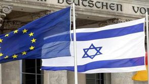علم اسرائيل الاتحاد الأوروبي