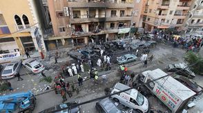 تفجير في الضاحية الجنوبية لبيروت معقل حزب الله - دمار كبير خلفه تفجير الضاحية الجنوبية في بيروت 21-1