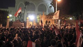 مظاهرات لمؤيدي مرسي أمام قصر الاتحادية في مصر - أرشيفية