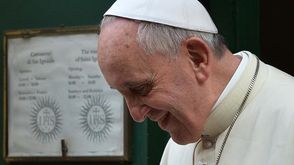 البابا فرنسيس بعد قداس في روما الجمعة 3 كانون الثاني/يناير 2014