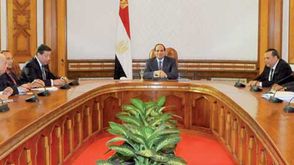 السيسي يلتقي قادة أحزاب مصرية ـ الأهرام
