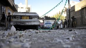 انفجار عبوة ناسفة وسط صنعاء - 02- انفجار عبوة ناسفة وسط صنعاء - الاناضول