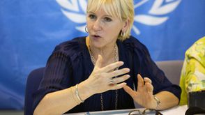 وزيرة الخارجية السويدية مارغوت فالستروم - ا ف ب