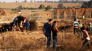 مواجهات بين شبان فلسطينيين وجيش الاحتلال بغزة- صفا