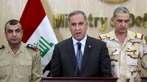 العراق  وزير الدفاع العراقي خالد العبيدي ا ف ب
