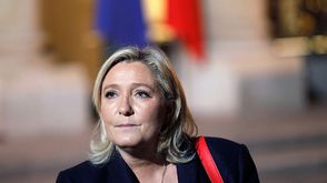 زعيمة حزب الجبهة الوطنية اليميني الفرنسي ماري لوبان  جيتي