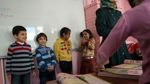 اطفال لاجئون لاجئين سوريا تعليم تركيا جيتي